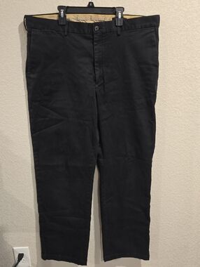 Banana Republic Dawson Straight Fit Chinos - Black 40x34